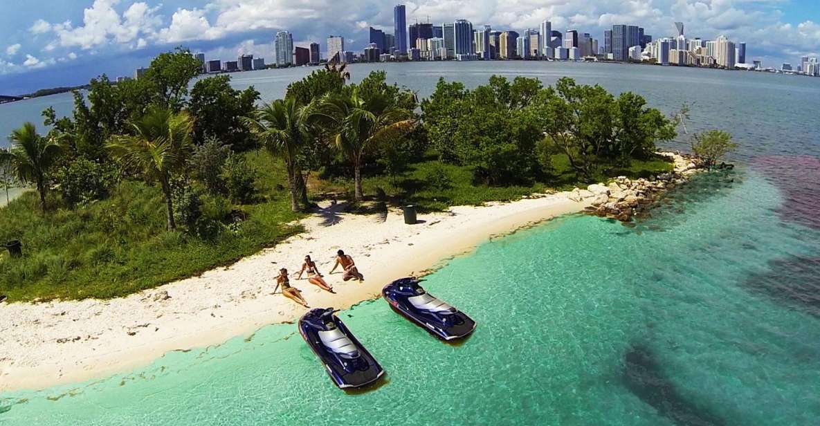 Miami: 1-Hour Jet Ski City Tour - Scenic Break at Monument Island
