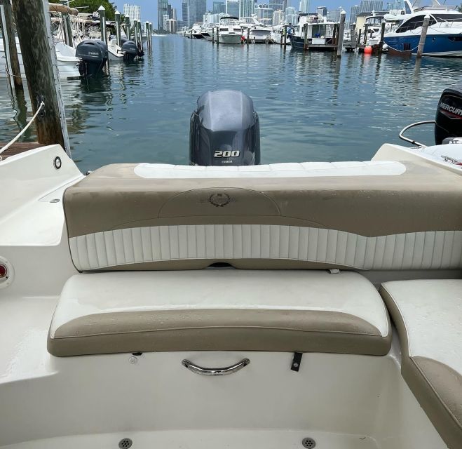 Miami: 24-Foot Private Boat for up to 8 People - Important Information