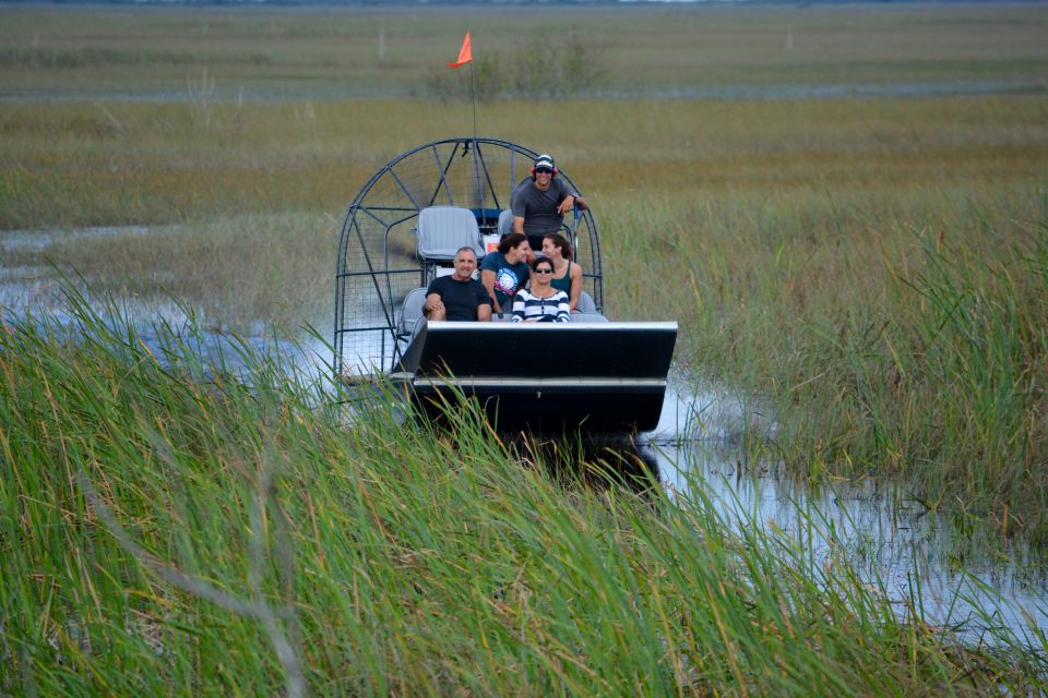 Miami: Everglades River of Grass Small Airboat Wildlife Tour - Inclusions for a Comfortable Excursion