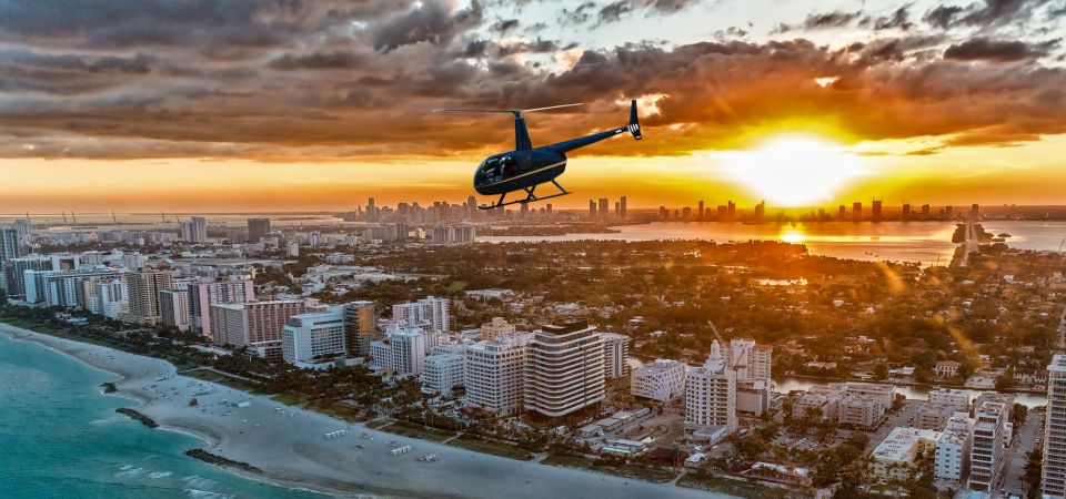 Miami: Private Sunset Helicopter Tour - Tour Highlights