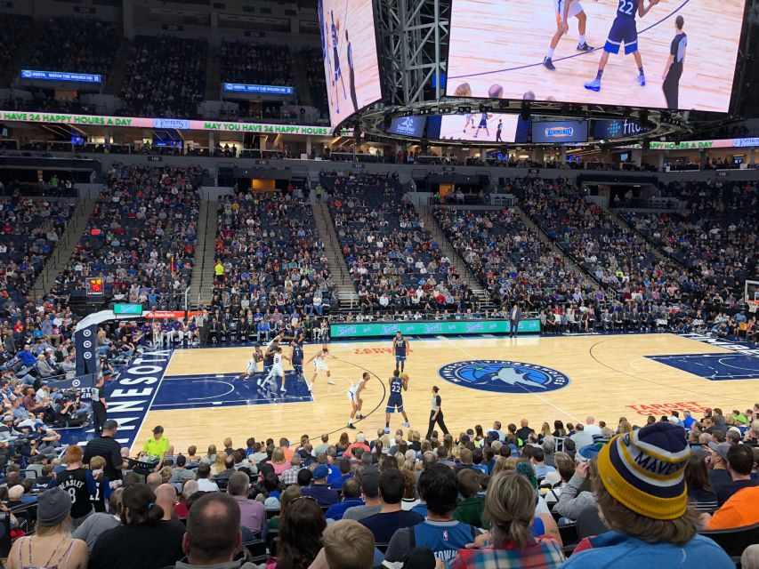 Minneapolis: Minnesota Timberwolves Basketball Game Ticket - Event Logistics