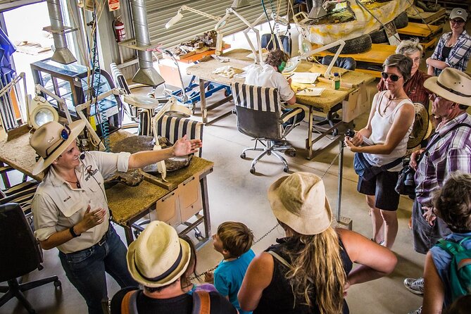 Museum Tour in Winton - Insights Into the Fossil Preparation Laboratory