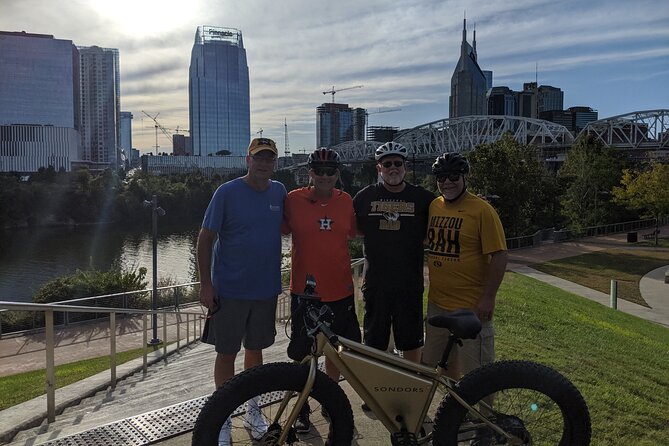 Nashville Fat Tire Electric Bicycle Guided City Tour - Booking Information