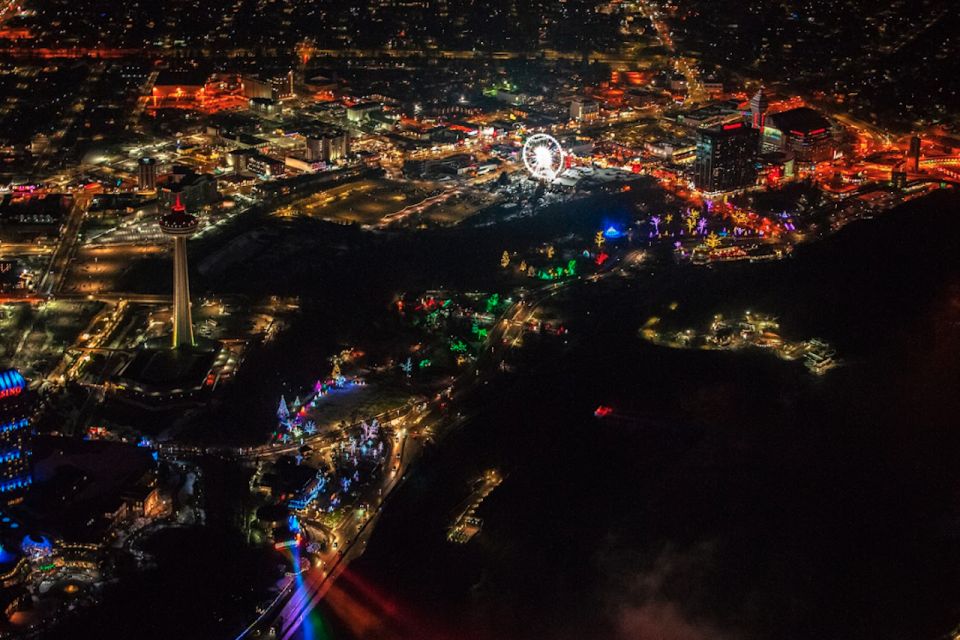 Niagara Falls, Canada: Nights & Lights Helicopter Experience - Inclusions