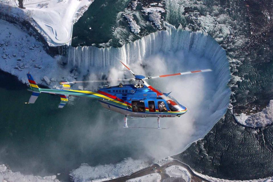 Niagara Falls, ON: Helicopter Ride With Boat & SkylON Lunch - Highlights of the Experience
