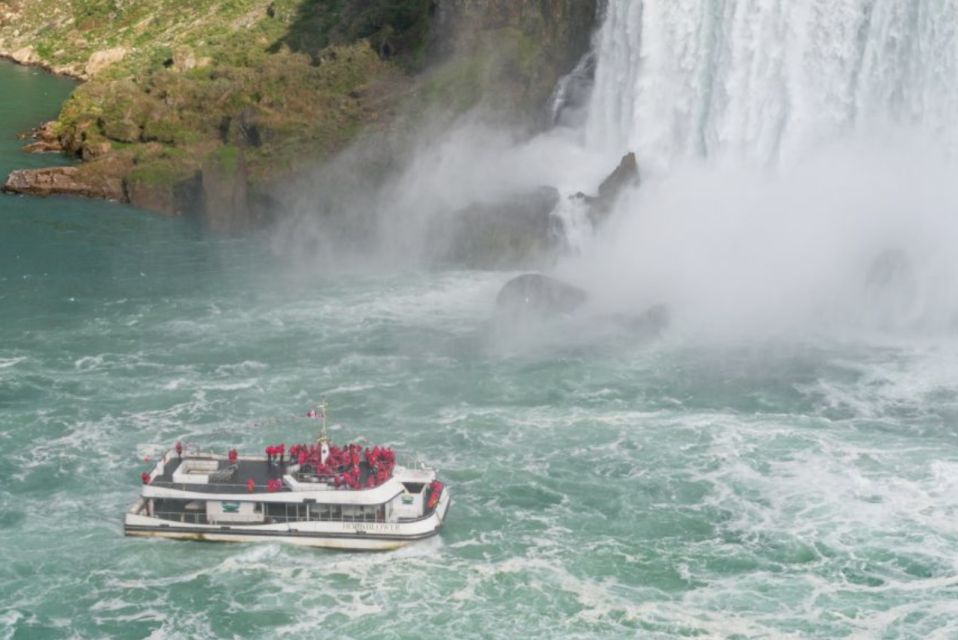 Niagara Falls: Tour Behind Falls With Boat and Skylon Access - Full Description