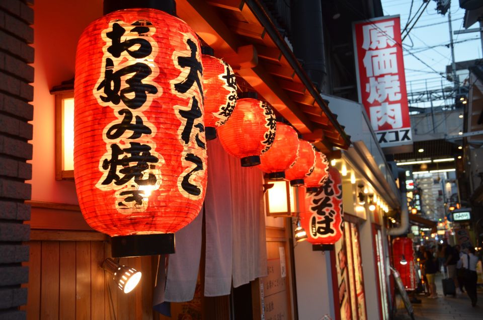 Osaka: Food Tour at Night With Tastings - Inclusions