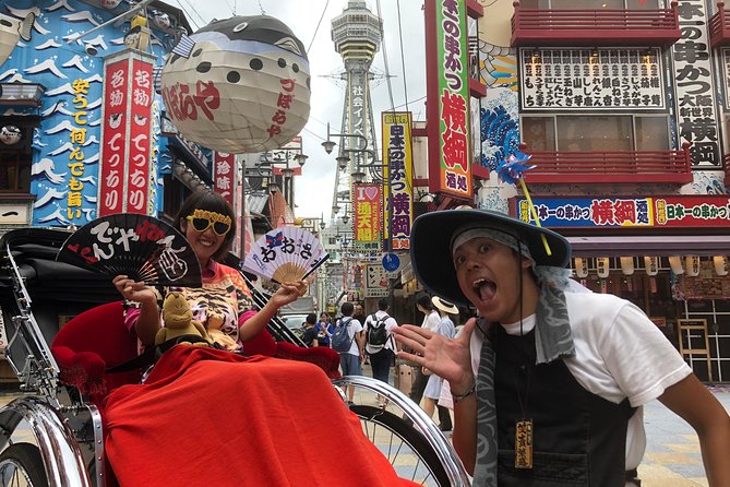 Osaka Rickshaw Tour in New World - End Point and Cancellation Policy