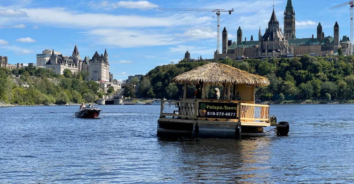 Ottawa: Floating Tiki Bar Cruise on the Ottawa River - Tour Description