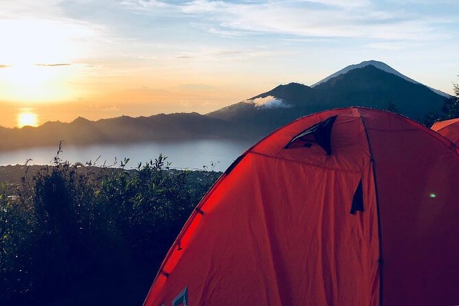 Overnight Camping On Top Of Mount Batur ( Sunset To Sunrise) - Setting Up Camp at the Peak