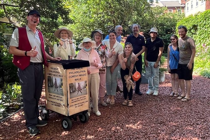 Philadelphia Old City Tour With Comedy Magician Guide - Accessibility and Safety