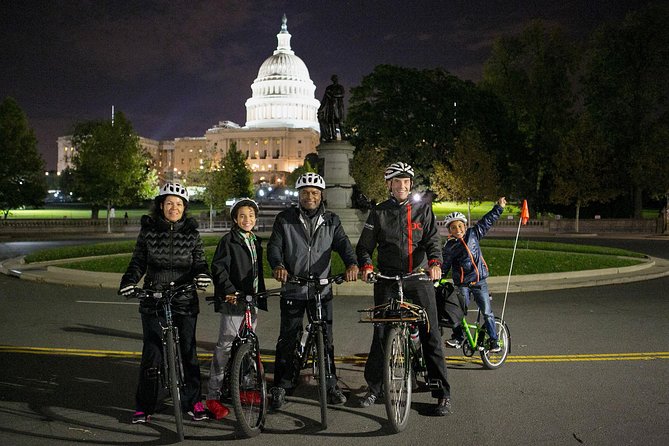 Private DC Monuments at Night Biking Tour - Tour Logistics and Meeting Points