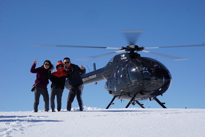 Private Flight - 2 Glaciers - Snow Landing - Franz Josef - 35mins - Cancellation Policy Overview