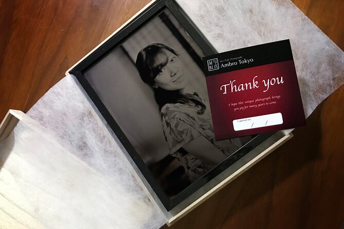 Private Vintage Tintype Portraits Experience in Tokyo - Cancellation Policy