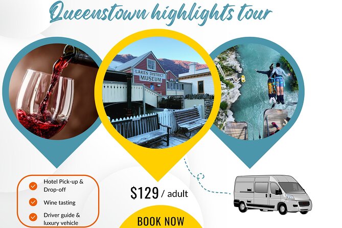 Queenstown Highlights - Half Day Tour - Arrowtown, Winery, Bungy, Local Sites - Gibbston Valley Winery Tasting
