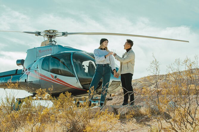 Red Rock Canyon Helicopter Tour With Landing and Champagne Toast - Cancellation Policy and Traveler Requirements