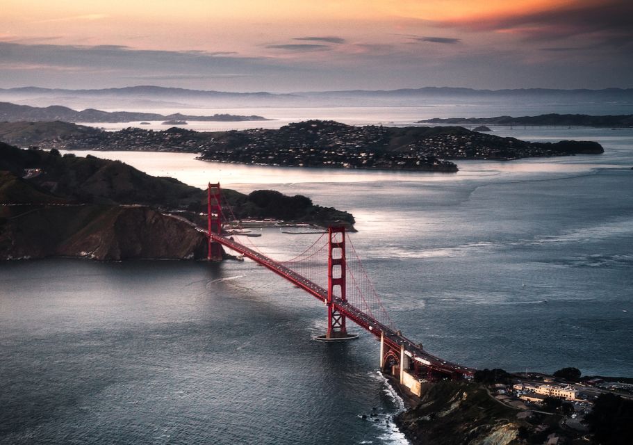 San Francisco Bay Flight Over the Golden Gate Bridge - Location Information