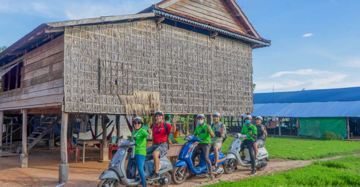 Siem Reap: Sunset Guided Vespa Tour & Local Villages - Tour Details