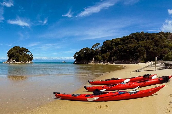 Small-Group Kayak Day Tour With Return Water Taxi, Abel Tasman  - Marahau - Lunch at Anchorage Beach