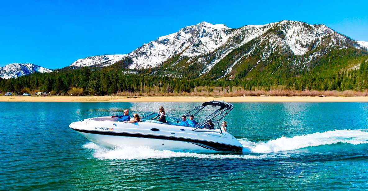 South Lake Tahoe: 2-Hour Emerald Bay Boat Tour With Captain - Live Tour Guide and Group Size