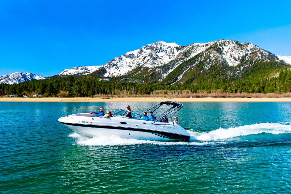 South Lake Tahoe: 3-Hour Customizable Tour on a 28-Foot Boat - Activity Highlights and Sightseeing Locations