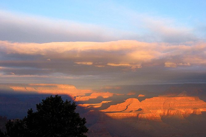 Sunset in the Grand Canyon From Sedona - Scenic Beauty and Sunset Views