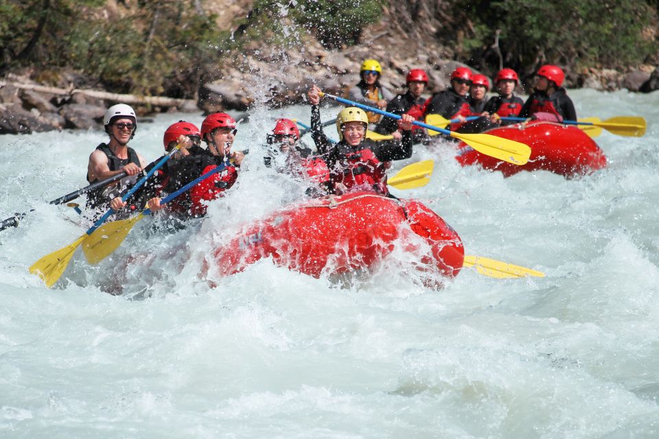 Sunwapta Challenge Whitewater Rafting in Jasper - Important Information