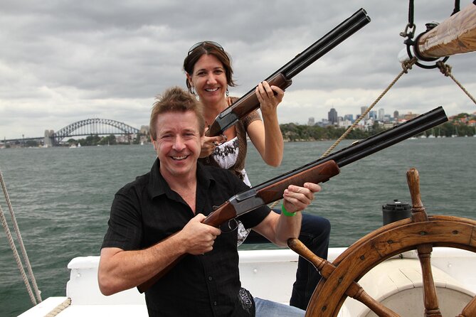 Sydney Harbour Tall Ship Laser Clay Shooting With Mast Climb - Expectations