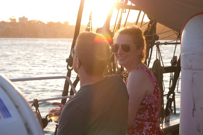 Sydney Harbour Tall Ship Wine & Canapes Evening Cruise - Music Atmosphere