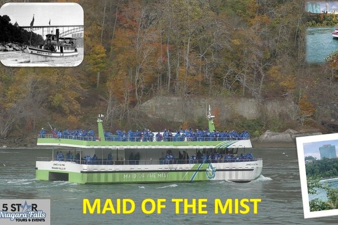 The Iconic Boat Ride- Maid of the Mist Ticket- Best Selling Tour! Get Tickets - Viator Booking Details