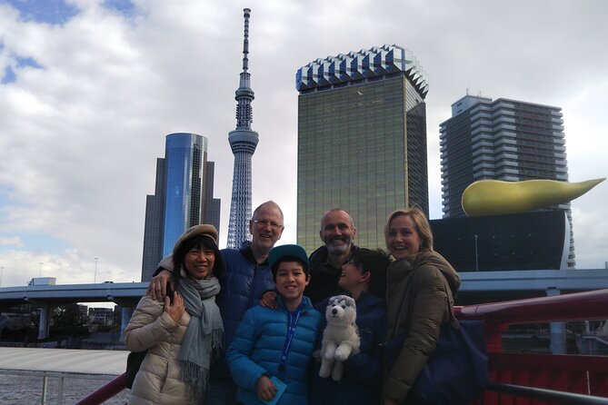 Tokyo Landmarks by Water Bus Private Tour With Licensed Guide - Meeting and Pickup Information