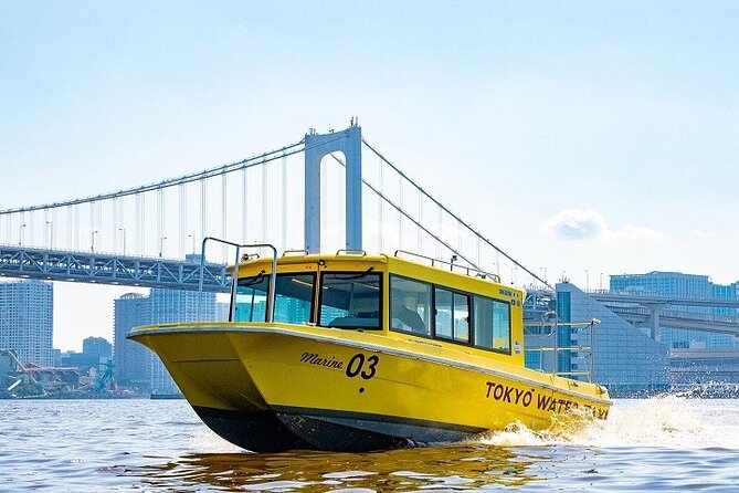 Tokyo Water Taxi Bayzone Tour - Inclusions