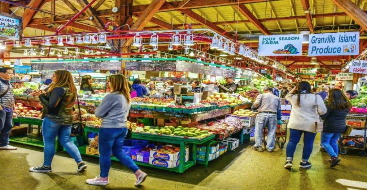 Vancouver: Granville Island Small Group Food Walking Tour - Live Tour Guide Details