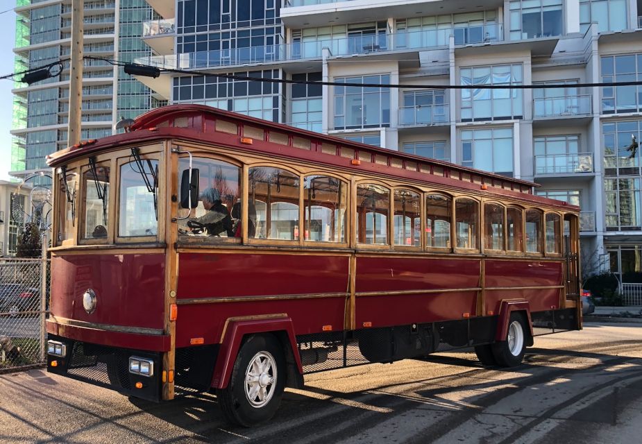 Vancouver: Hop-On Hop-Off Trolley Tour Wit 24 & 48 Hour Pass - Cancellation Policy