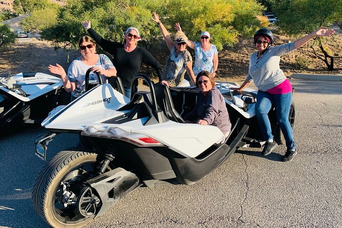 Vegas Strip and Red Rock Canyon Guided Trike or Slingshot Tour - Booking Information and Policies