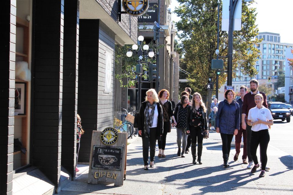 Victoria: Downtown Food and City Tour - Inclusions
