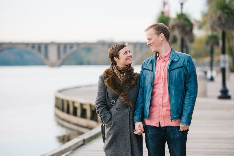 Washington: Romantic Photoshoot in Georgetown Waterfront - Activity Description