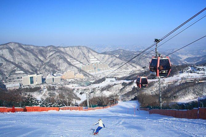 Winter Fun at Vivaldi Ski Resort With Romantic Winter Scenery at Nami Island - Scenic Beauty of Nami Island