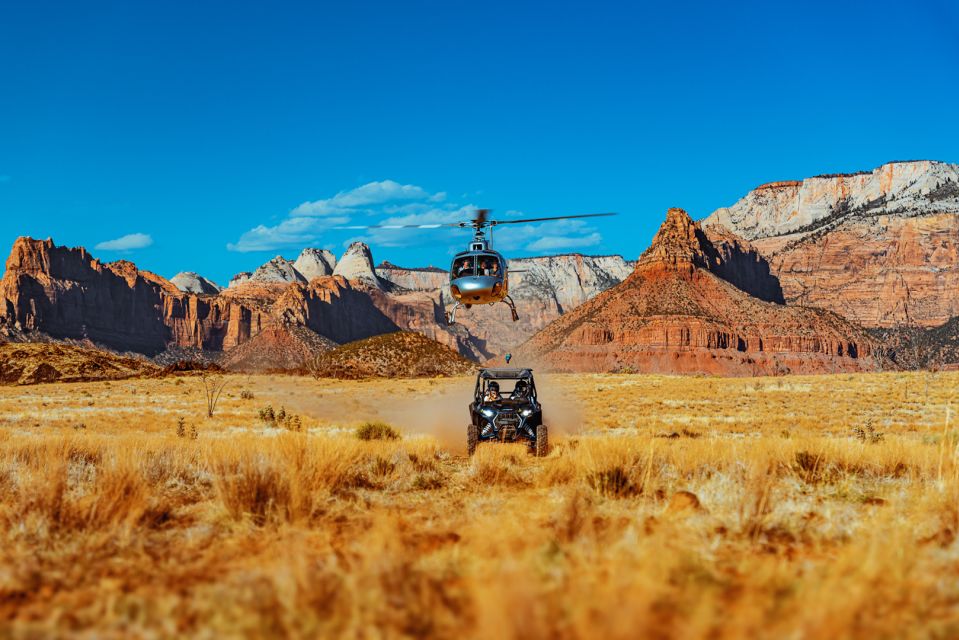 Zion National Park, Canaan Cliffs: Extended Helicopter Tour - Location and Departure Details