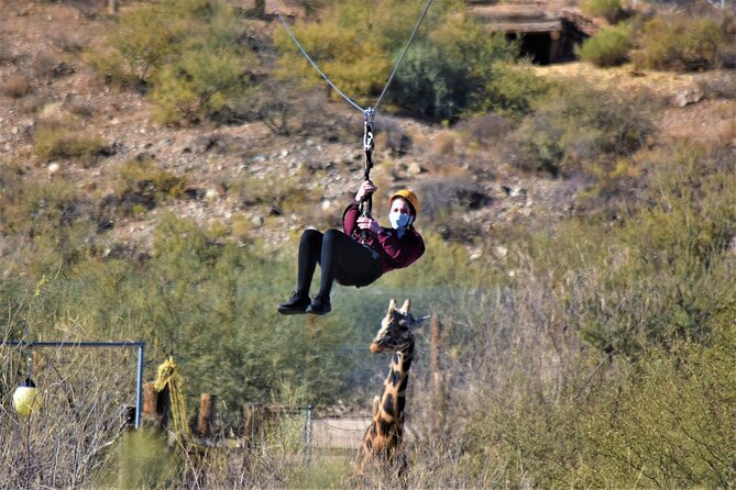 Zip Line Tour at Out of Africa Wildlife Park in Sedona,Camp Verde - Customer Reviews