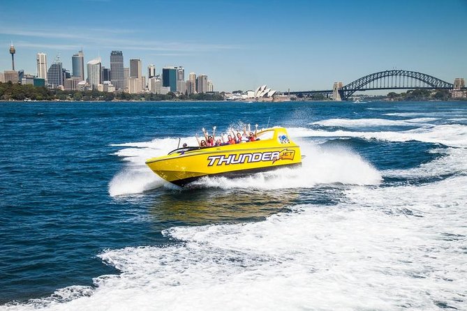 30-Minute Sydney Harbour Jet Boat Ride on Thunder Twist - Booking Information
