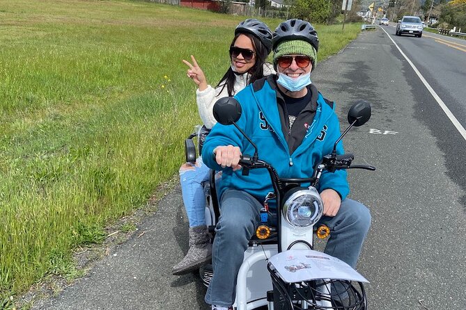 5-Hour Guided Wine Country Tour in Sonoma on an Electric Trike - Tour Inclusions