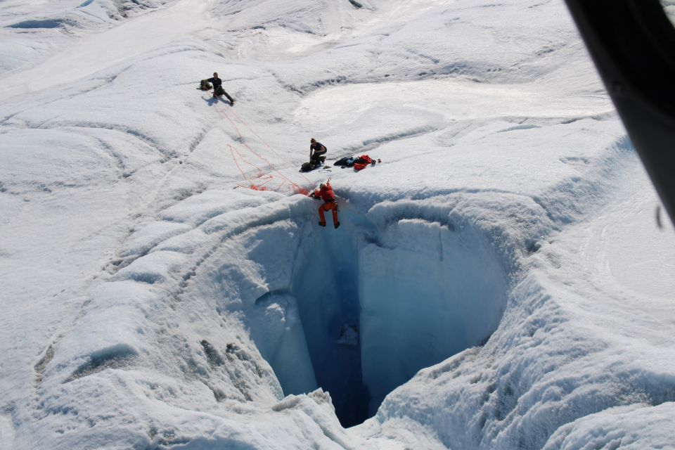 Anchorage: Knik Glacier Helicopter and Ice Climbing Tour - Reservation Details