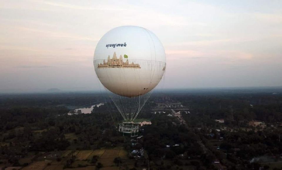 Angkor Balloon Sunrise or Sunset Ride and Pick Up/Drop off - Transportation Services