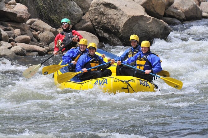 Browns Canyon Half-Day Rafting Plus Mountaintop Zipline From Buena Vista - Common questions