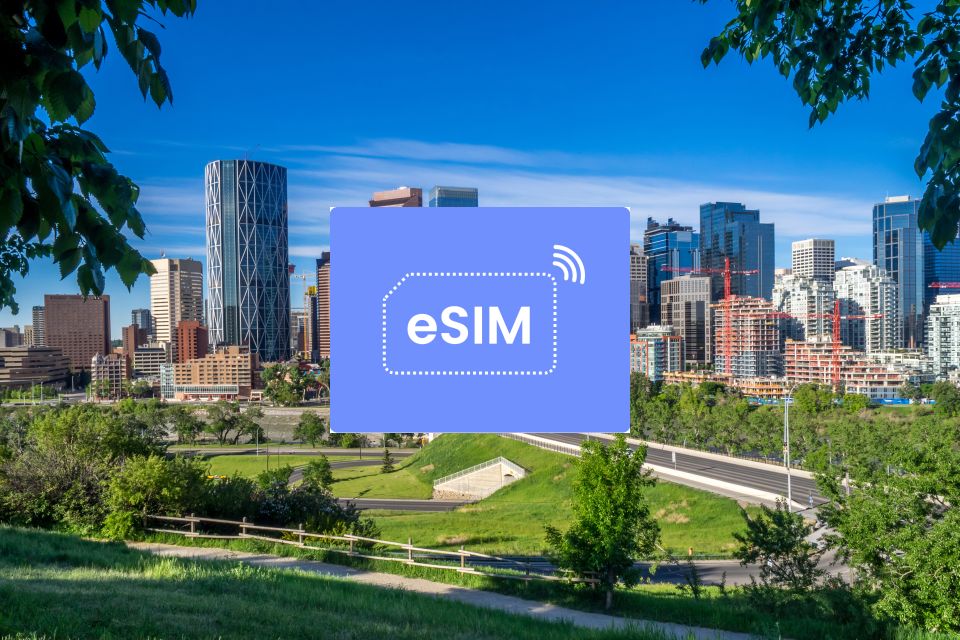 Calgary: Canada Esim Roaming Mobile Data Plan - Usage Guidelines and Support Details