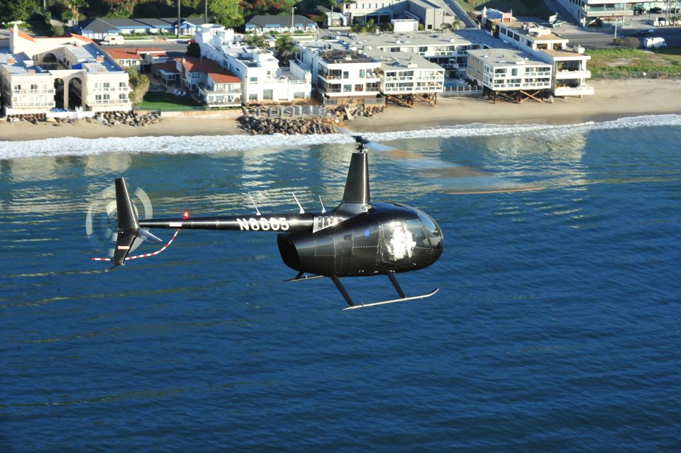 California Coastline Helicopter Tour - Customer Feedback