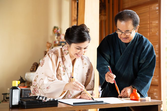 Calligraphy Experience With Simple Kimono in Okinawa - Cancellation Policy Details