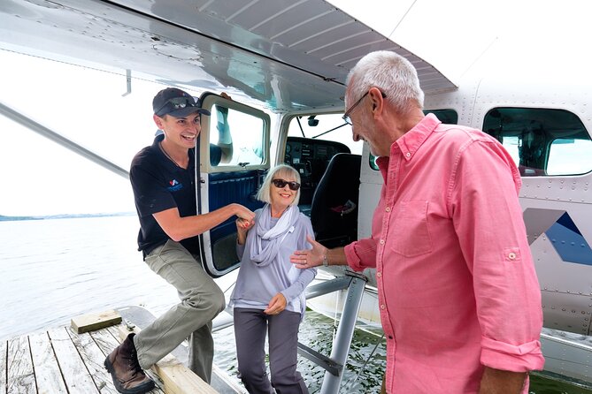 Crater Lakes Scenic Flight With Natural Hot Pool Bathing by Floatplane - What to Expect