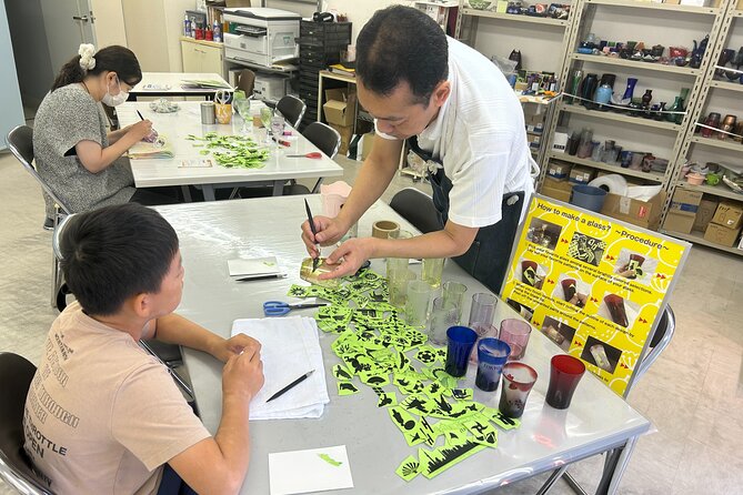 Create Your Glass Artwork With Japanese Motifs in Tokyo - Expert Guidance and Assistance